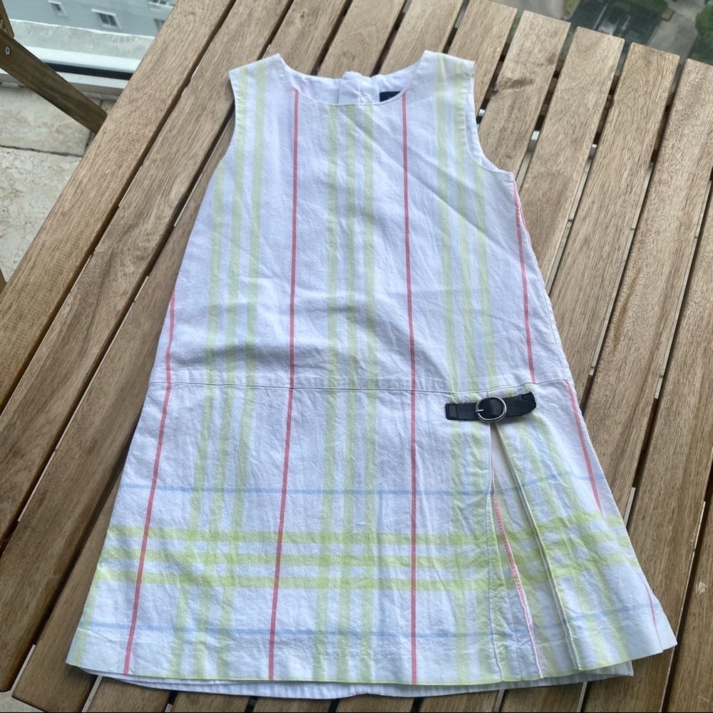 Dress burberry 24/36 months pink, yellow